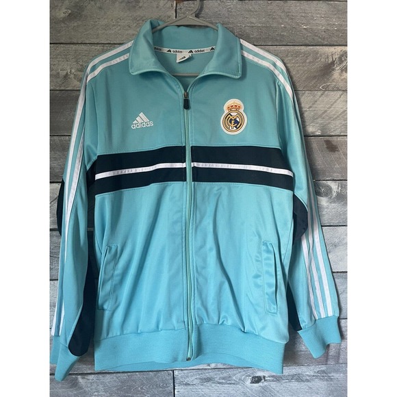Adidas‎ Real Madrid Full Zip Jacket Juniors Size 2XL #22 - Picture 1 of 11